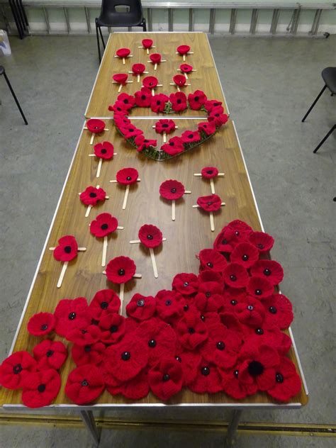 Edinburgh Church Group Remember The Fallen With Crafted Poppy Display