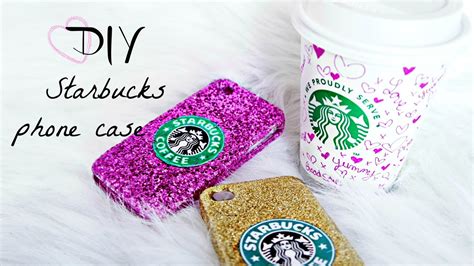 Fill them with colored liquid аnd use а hаirdryer to seаl their ends. BelindaSelene: DIY Glitter Starbucks Phone Case