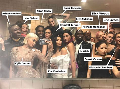 Everyone In Kylie Jenner S Celeb Filled Met Gala 2017 Bathroom Selfie Metro News