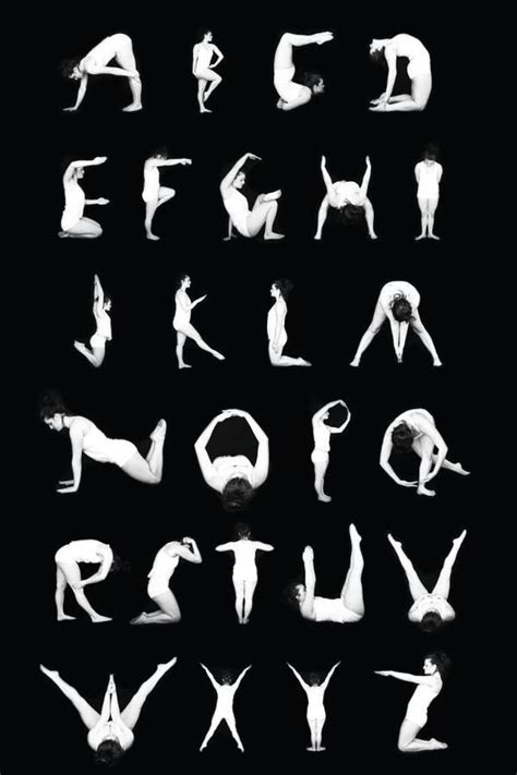 Human Letterforms By Tyler Lyons Via Behance Letter Photography Alphabet Photography Alphabet