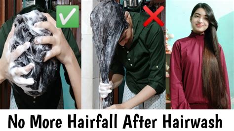 How To Wash Hair PROPERLY Dos Don Ts While Washing Your Hair To Stop Hairfall Naturally