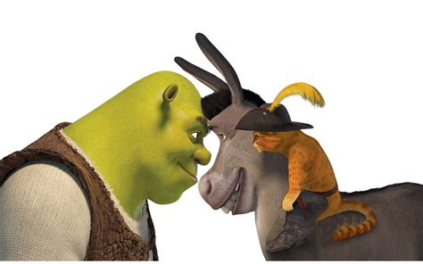 Shrek Donkey And Puss By Dracoawesomeness On Deviantart