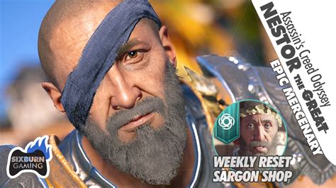 Assassin S Creed Odyssey Nestor The Great Epic Mercenary Weekly Bounty