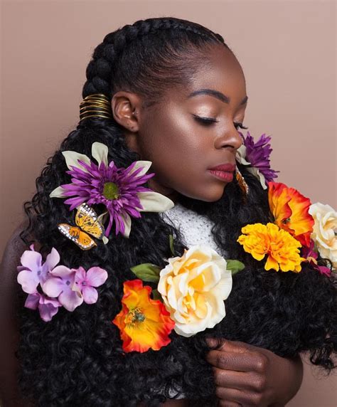 Weve Fallen In Love ️ With This Rich Garden Of Melanin Photoshoot By