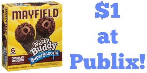I just bought a box of publix brand ice cream sandwiches. Publix: Mayfield Frozen Novelties Only $1 ...