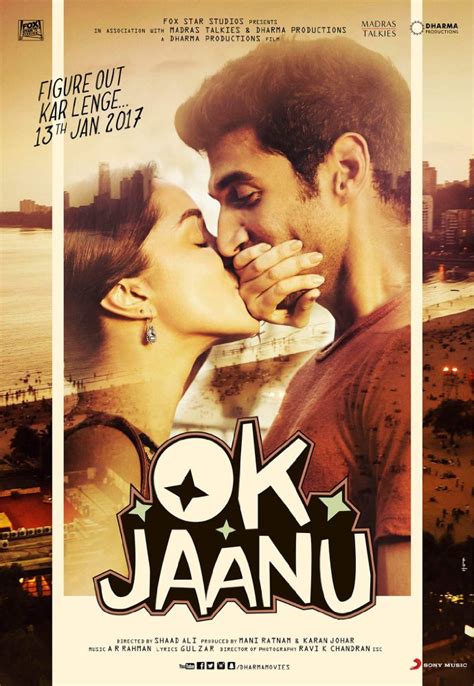 If you want to download hindi movies you like, you have to check their availability first. OK Jaanu 2017 Hindi Movie Free Download