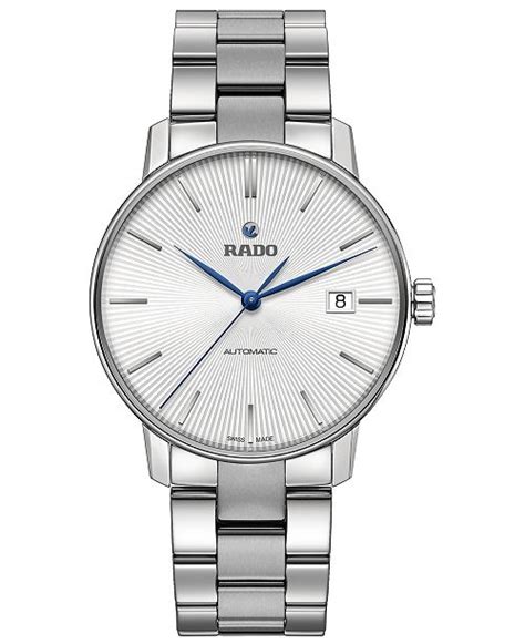 Rado Mens Swiss Automatic Coupole Classic Stainless Steel Bracelet