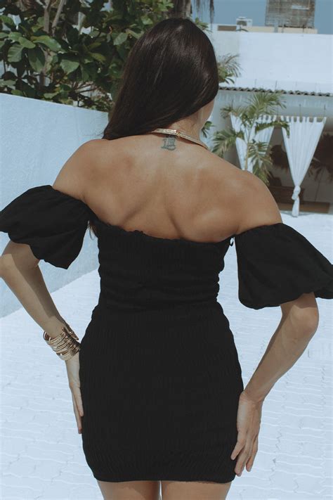 Sevina Mini Dress Black