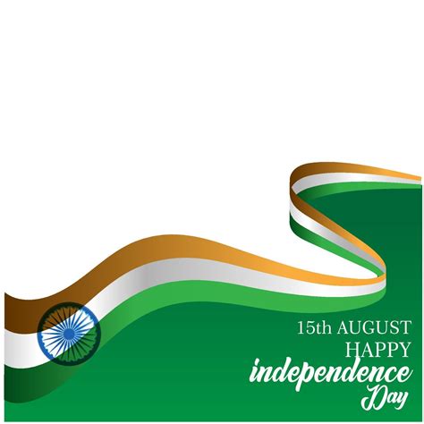 Happy India Independence Day Vector Template Design Illustration