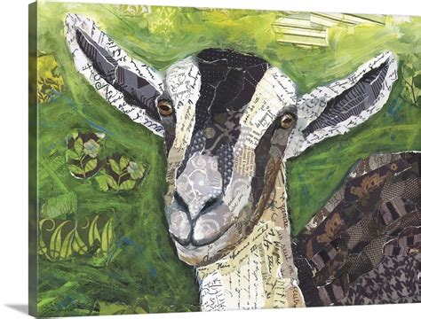 Goat Collage Wall Art Canvas Prints Framed Prints Wall Peels Great