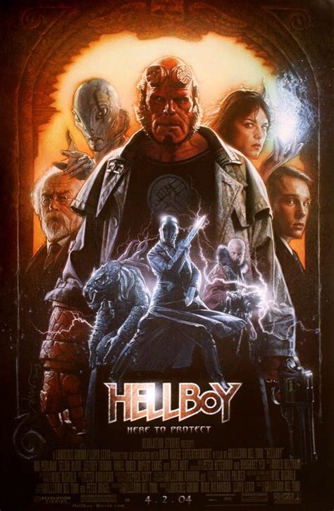 Drew Struzan Hellboy Best Movie Posters Movie Posters Movie