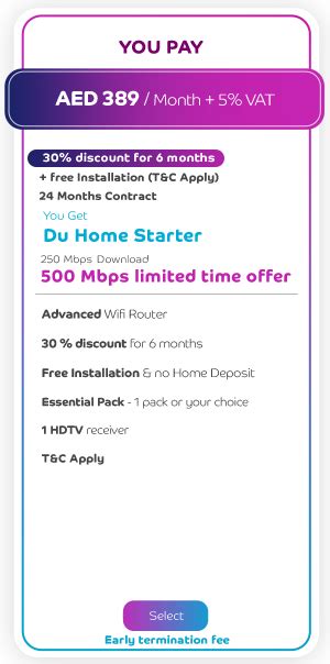 Du Home Internet Packages In Dubai Uae Du Tv And Internet Plans
