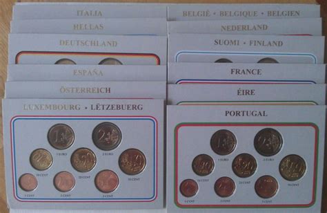 Europe Complete Series Of Euro Coins Of 12 European Catawiki