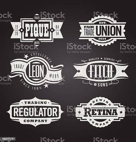 Clean And Distressed Retro Vector Grunge Banners Seals And Medallions