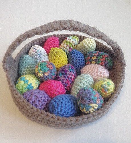 Crochet Easter Egg Basket By Craftattiction On Etsy Easter Crochet Easter Egg Basket Easter Eggs