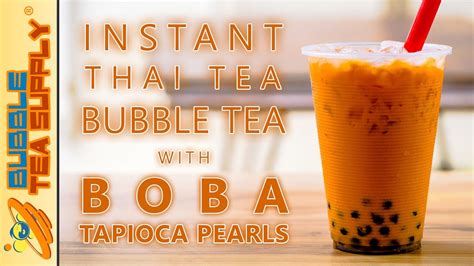 There's no one right way to brew a cup of tea, and every tea we carry can be enjoyed several ways. How to Make Instant Thai Tea Bubble Tea with Boba Tapioca ...