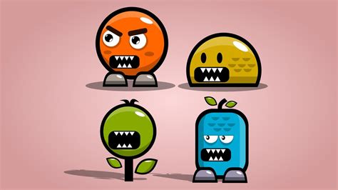 Yúu cari might consider when d. 4 Simple characters made in InkScape - YouTube