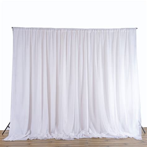 20ft X 8ft White Professional Backdrop Photo Background Wedding