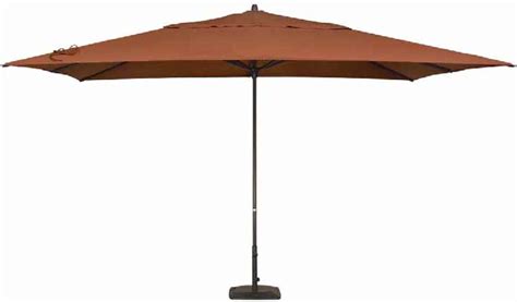 Rectangle Patio Umbrella By Treasure Garden 10 X 13 Easy Track