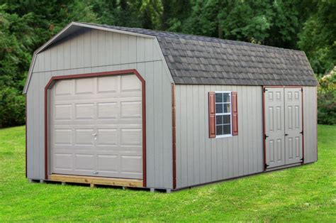 One Car Garages Buy A New Single Car Garage Shed Today