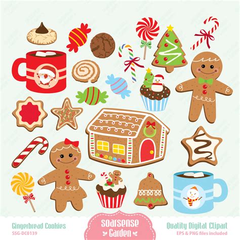 Gingerbread Clip Art Library