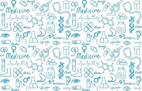 Medical Icons Seamless Pattern Stock Vector Image By ©omw 64252163