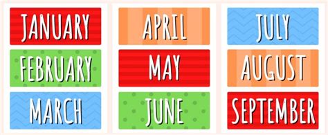 Printable Calendar Month Labels Printable Jd