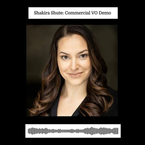 Shakira Shute On Linkedin So Excited To Share My Commercial Voice Over