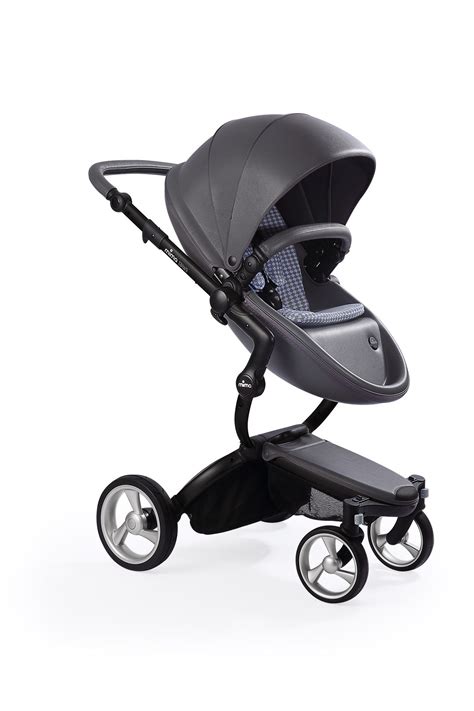 Mima Xari Cool Grey Seat Retro Blue Starter Pack The Only Stroller