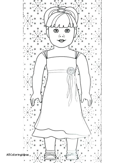 American Doll Coloring Pages At Free Printable