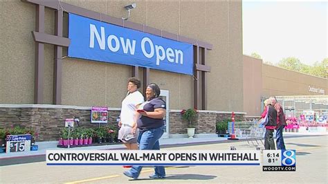 Controversial Wal Mart Opens In Whitehall Youtube