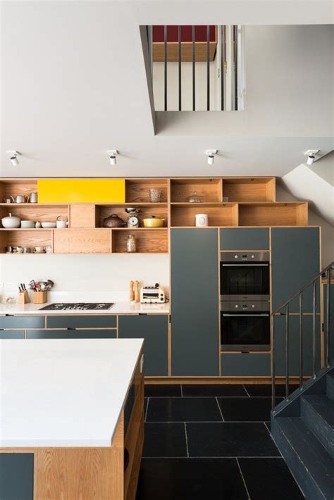 All drawer boxes are finished with a durable natural veneer surface coating for a smooth, polished look that also protects the drawer. Kitchen of the Week: A Boundary-Breaking London Remodel ...