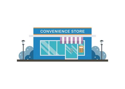 Convenience Store Illustrations Royalty Free Vector Graphics And Clip