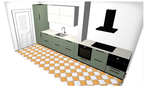 Create it with our bedroom. Schermafbeelding: ⁨IKEA Home Planner⁩ | Keukens
