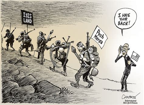 Opinion Cartoon Chappatte On The Kurdish Offensive Against Isis