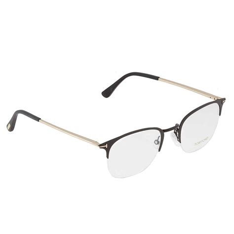 Tom Ford Mens Black Square Eyeglass Frames Ft545200250 Ft545200250 Ebay
