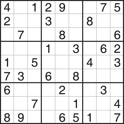 Printable Sudoku Puzzle Ellipsis Printable Sudoku Puzzles Easy 1
