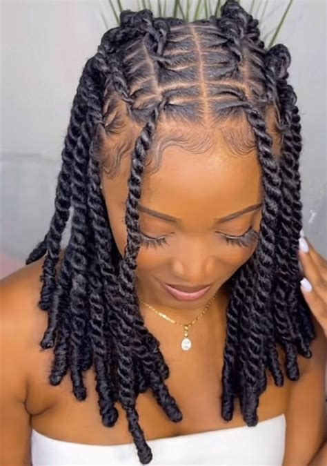 Invisible Locs Cute Hairstyling Inspo Plus How To Tutorial Short Locs