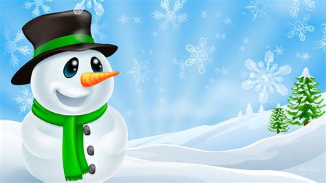 Snowman Hd Backgrounds Pixelstalknet