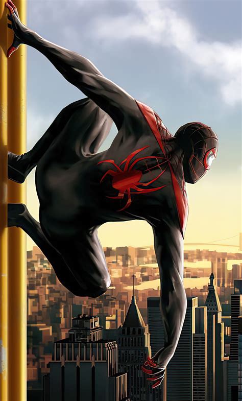 1280x2120 Spider Man Miles 4k 2020 Iphone 6 Hd 4k Wallpapers Images