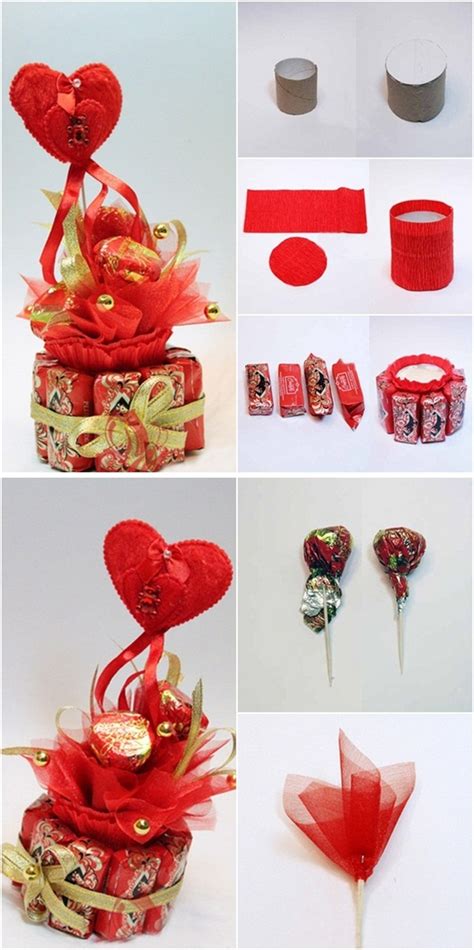 Valentine's day comes once in a year that u have a special day to make your loved ones feel special. DIY Valentine's Day gift idea - Make heart-shaped ...