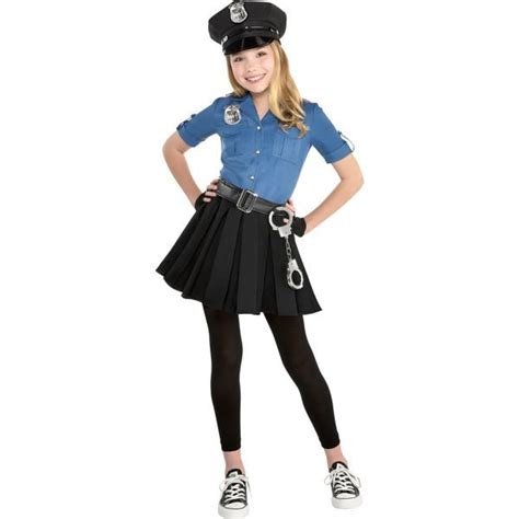 Girls Officer Cutie Cop Costume Size 3 4t Girl Costumes Cop