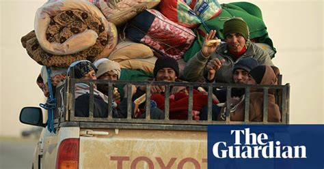 People Flee Libya World News The Guardian