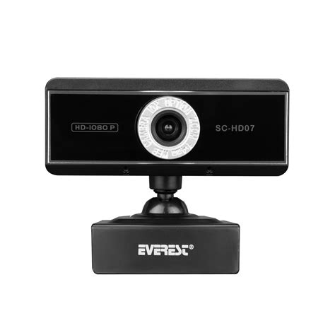 Everest Sc Hd07 1080p Usb Webcam Pc Camera With External Microphone Segment