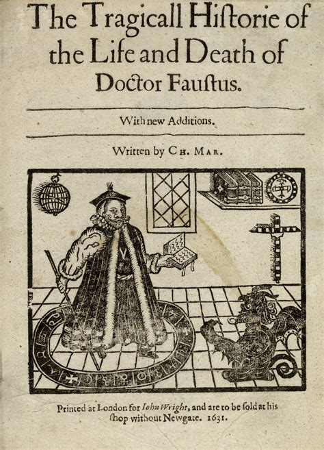 Doctor Faustus A Bibliographical Mystery Solved The Malone Society