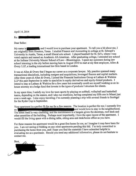 Home Purchase Offer Letter Free Printable Documents