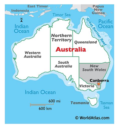New South Wales Maps And Facts World Atlas