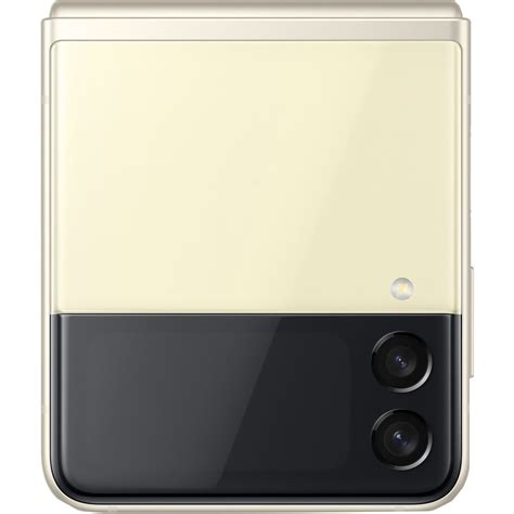 Samsung Galaxy Z Flip 3 Smartphone 8128gb Neutral Cream Elgiganten