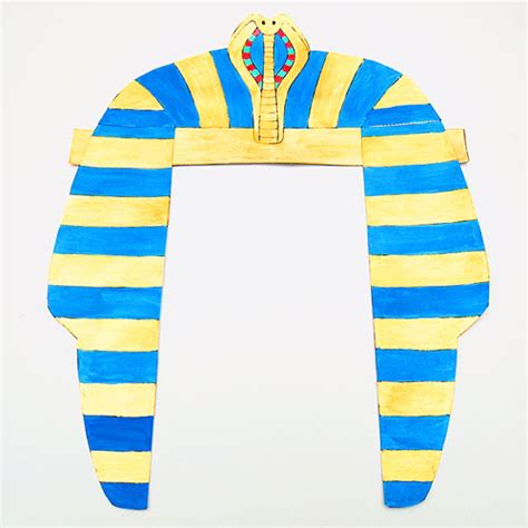 Pharaoh Headdress Template