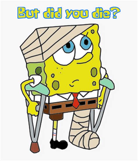 Spongebob Breaks His Leg Hd Png Download Kindpng
